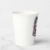 ハッ魅力的プウルフ赤ちゃんシャワー 紙コップ (右)