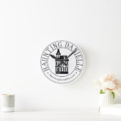 ハティンダニエルの壁時計 ラウンド壁時計 (ホーム)