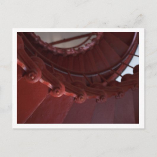 ハテラス岬階段 ポストカード (正面)