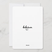 ハディース・ムバラクカード、お祝いの言葉、ハディースおめでとう シーズンカード (裏面)