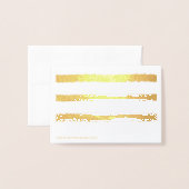 ハディース・ムバラク ご挨拶 箔カード (裏面封筒付き)