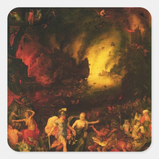 ハデスのアエネース スクエアシール (正面)