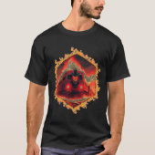 ハデスへの旅路を進む地獄行きの列車 Tシャツ (正面)