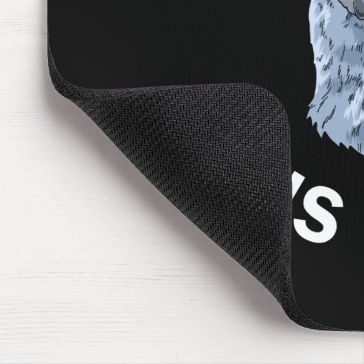 ハトおもしろいン・レーシングギフトこのパンもらおう マウスパッド (コーナー)