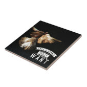 ハトがチャンスを得る タイル (側面)