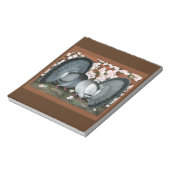 ハトがマッチ ノートパッド (回転)