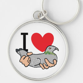 ハトが大好き キーホルダー