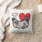 ハトが大好き クッション (ブランケット)