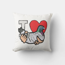 ハトが大好き クッション