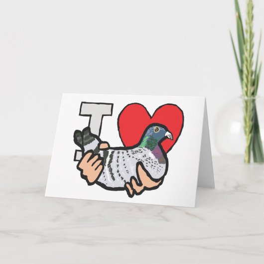 ハトが大好き シーズンカード (正面)