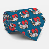 ハトが大好き ネクタイ (ロール)