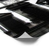 ハトが飛ぶときプリント&ポスター ポスター (角)