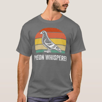 ハトささやきヴィンテージおもしろいギフトハトBird L Tシャツ