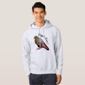 ハトすごいコ！フード付きスウェットシャツ パーカ (正面フル)