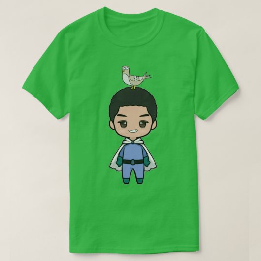 ハトすごいン少年KDee 1 Tシャツ (デザイン正面)
