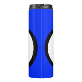 ハトです！アイスランド語あいさつ文バブル タンブラー (裏面)