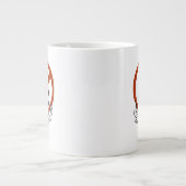 ハトとの戦いはない ジャンボコーヒーマグカップ (正面)