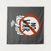 ハトとの戦いはない タペストリー (正面(横))