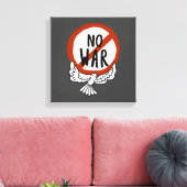 ハトとの戦争なし キャンバスプリント (インサイチュ (リビング))