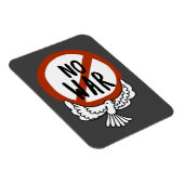 ハトとの戦争なし マグネット (右側)