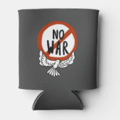 ハトとの戦争なし 缶クーラー (正面)