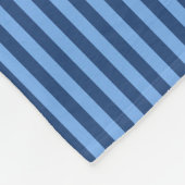 ハトとスノーウィンターブルーフリースブランケット フリースブランケット (角)