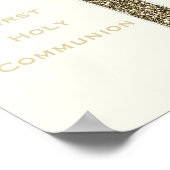 ハトとハートとの最初の聖餐式 ポスター (角)