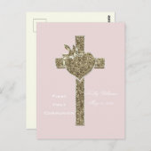 ハトとハートとの最初の聖餐式 ポストカード (正面/裏面)