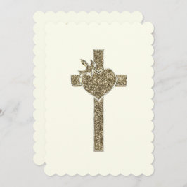 ハトとハートとの最初の聖餐式 招待状