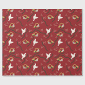 ハトとホーン ラッピングペーパー (フラット)