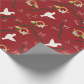ハトとホーン ラッピングペーパー (角)