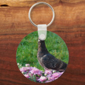 ハトとラム キーホルダー (正面)