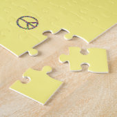 ハトと平和のサイン ジグソーパズル (側面)