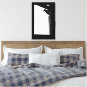 ハトのぞき キャンバスプリント (インサイチュ (寝室))