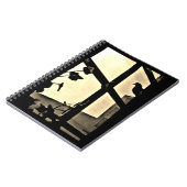 ハトのぞき ノートブック (左側)