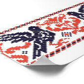 ハトのカップル ポスター (角)