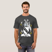 ハトのコート・オブ・アームズ – 家紋シャツ Tシャツ (正面フル)