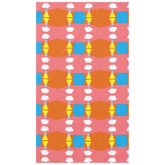 ハトのテーブルクロス テーブルクロス (正面)