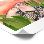 ハトのネスティングポスター ポスター (角)