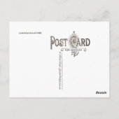 ハトのネスティング – ハガキ ポストカード (裏面)