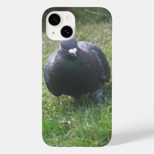 ハトのポーズ Case-Mate iPhoneケース (裏面)