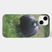 ハトのポーズ Case-Mate iPhoneケース (裏面 (横))