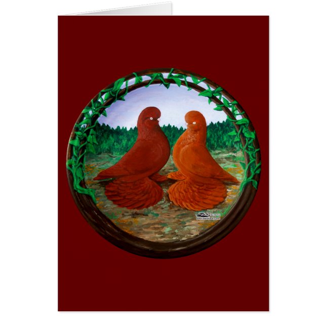 ハトのマフ2 (正面)