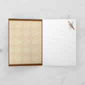 . .ハトの喪に服すカメのハトを祝う新しい仕事 カード (内部)