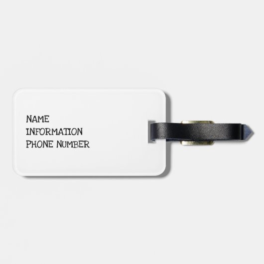 ハトの家 ラゲッジタグ (裏面横)