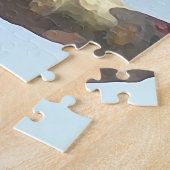 ハトの木絵画のパズル ジグソーパズル (側面)