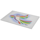 ハトの様式鳥 カッティングボード (角)