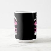ハトの群れの中のフラミンゴであれ コーヒーマグカップ (中央)