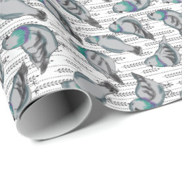 ハトの群れ ラッピングペーパー