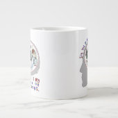 ハトの脳 ジャンボコーヒーマグカップ (正面)